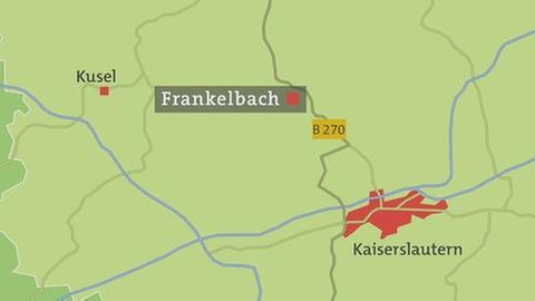 Karte Frankelbach