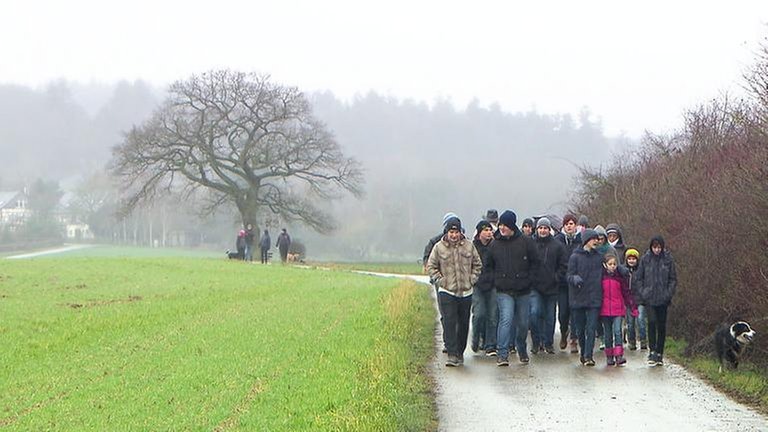 Baumwanderung in Forst