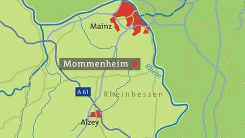 Mommenheim Karte
