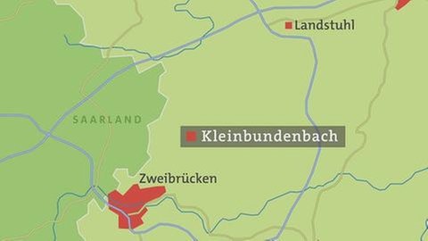 Karte Kleinbundenbach
