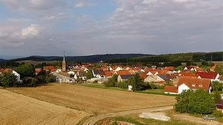 Die Ortsansicht von Feilbingert