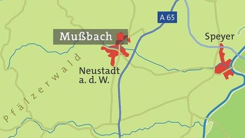 Karte von Mußbach