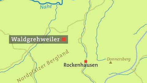 Karte von Waldgrehweiler