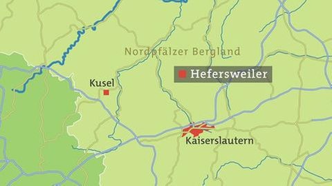 Karte Hefersweiler