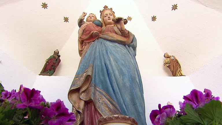 Die Marienstatue in Matzerath