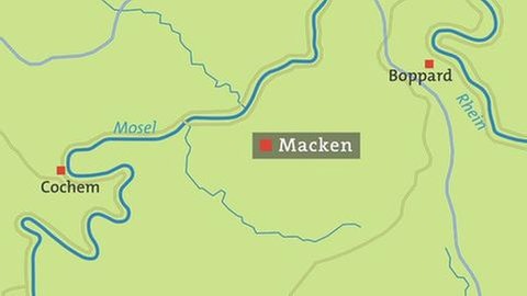 Karte Macken