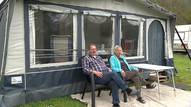 gemütlicher Camper