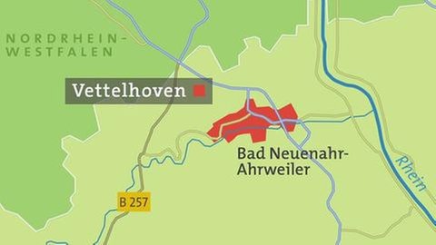 Karte von Vettelhoven