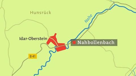 Karte Nahbollenbach