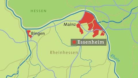 Essenheim - Karte