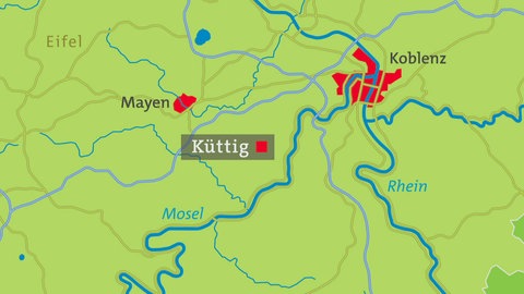 Karte Küttig