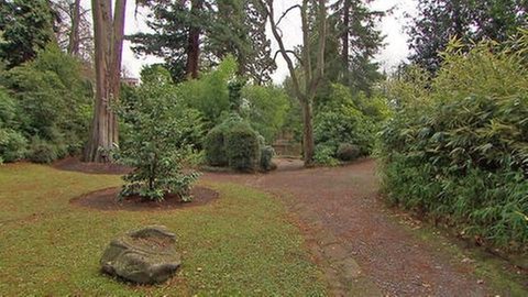 Park der Privatklinik für Psychiatrie und Psychotherapie