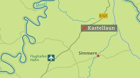 Kastellaun Karte