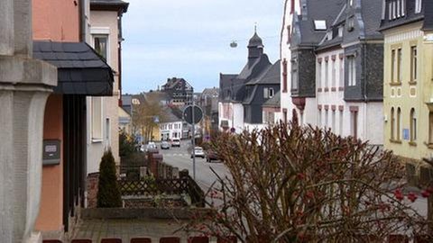 Kastellaun Bahnhofstraße alte Häuser
