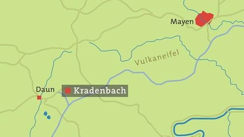 Karte von Kradenbach