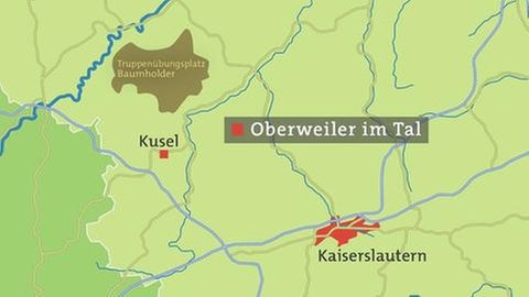 Oberweiler - Karte