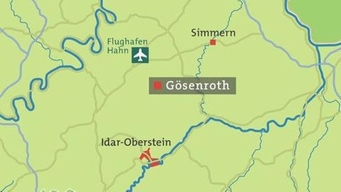 Karte von Goesenroth