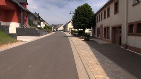 Zerfter Straße in Mandern