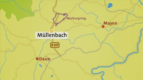 Karte Müllenbach