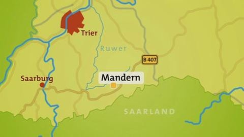 Karte von Mandern