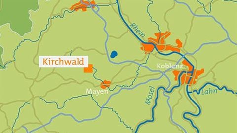 Karte Kirchwald