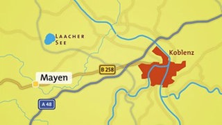 Karte Mayen