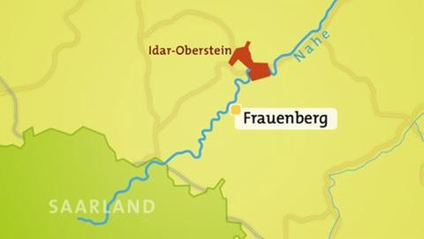 Frauenberg -  Karte