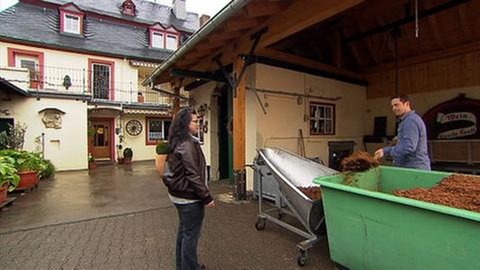 beim Schnapsbrenner in der Moselweinstraße in Minheim