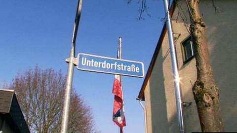Eitelborn - Schild Unterdorfstrasse