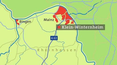 Klein Winternheim Karte