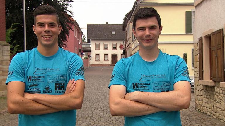 Klein Winternheim Benedikt und André Bugner