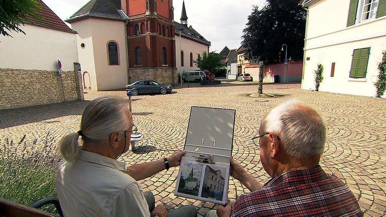 Klein Winternheim Franz Josef Becker und Walter Badusche