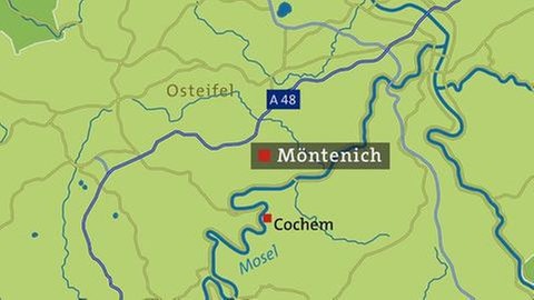 Karte Möntenich