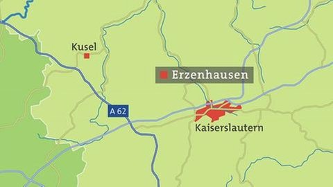 Erzhausen - Karte