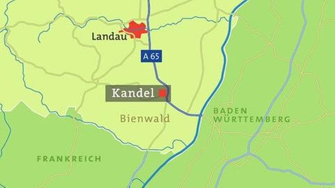 Karte Kandel