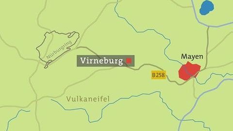 Virneburg - Karte
