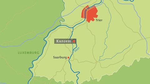 Kanzem - Karte