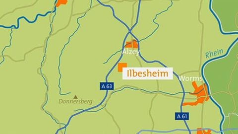 Karte von Ilbesheim