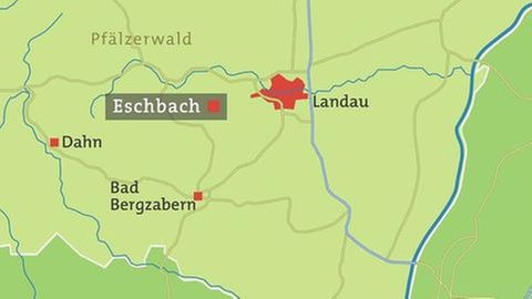 Karte von Eschbach