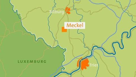 Karte von Meckel