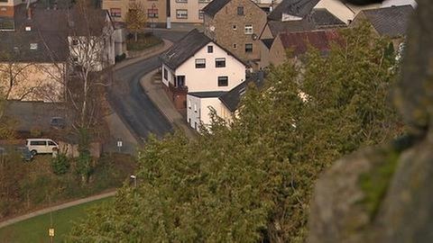 Blick von oben auf die Nettestraße.