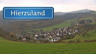 Blick auf den Ort Volkesfeld