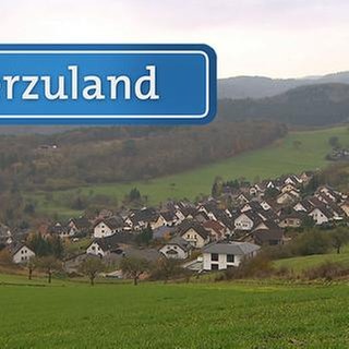 Blick auf den Ort Volkesfeld
