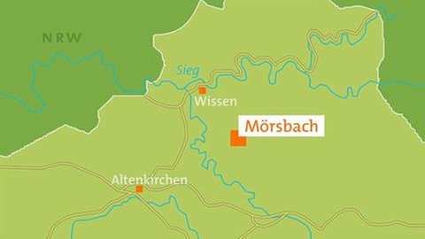 Karte von Mörsbach