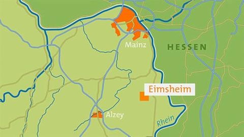 Eimsheim Karte
