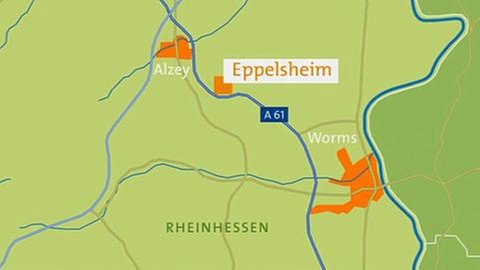 Karte von Eppelsheim