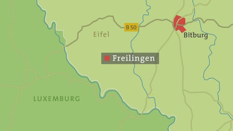 Hierzuland Freilingen, Kartenansicht