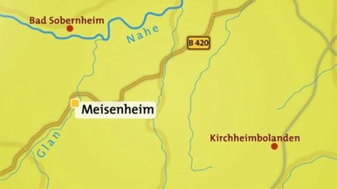 Karte von Meisenheim