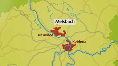 Karte Melsbach