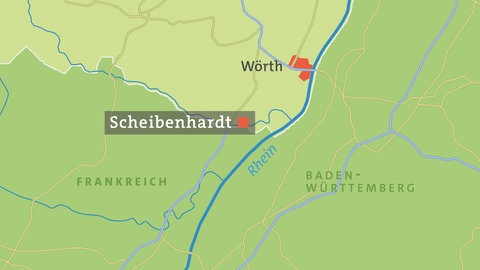 Hierzuland Scheibenhardt Karte